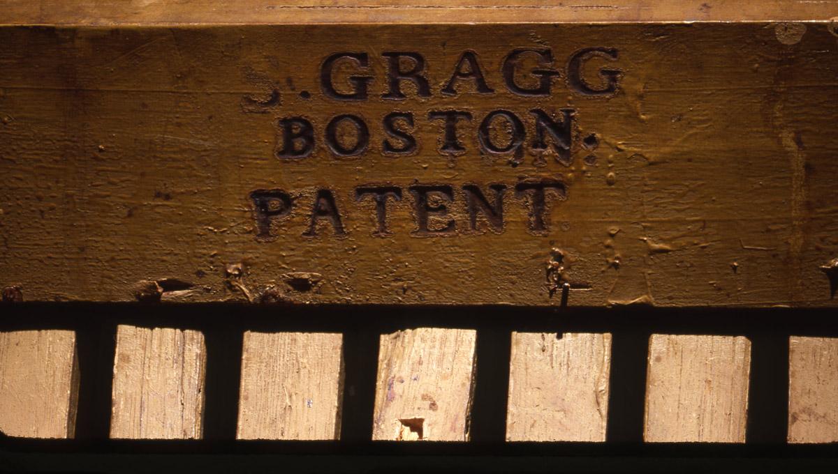 1961.0321 Chair, Side chair (detail)
