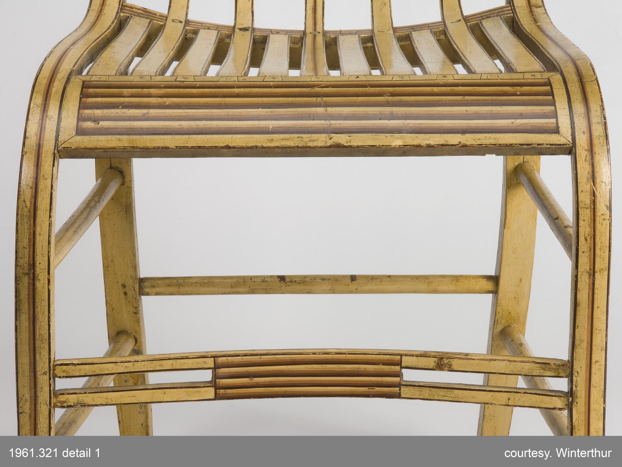 1961.0321 Side Chair seat detail