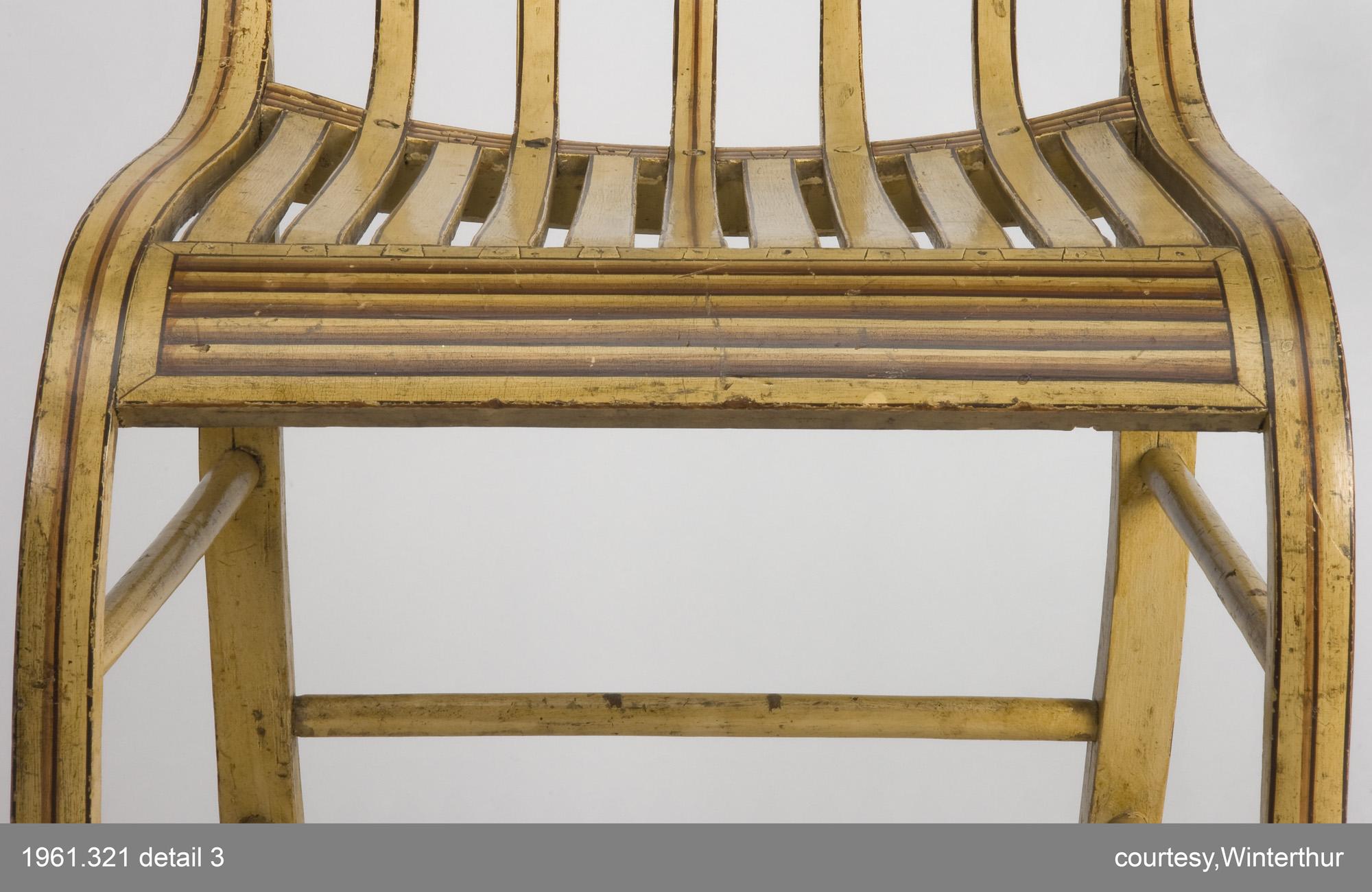 1961.0321 Side Chair seat detail 2