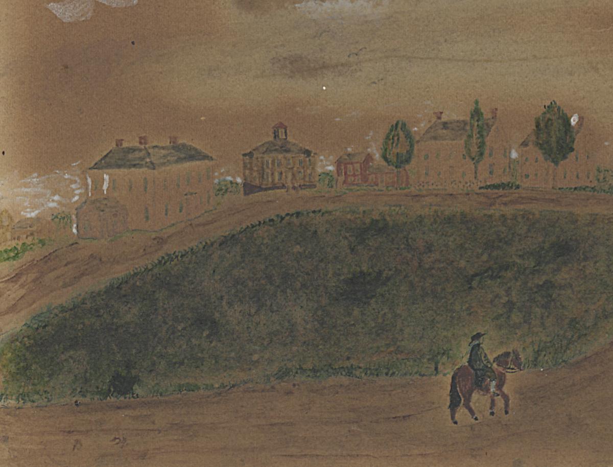 1961.0347 A Drawing, Detail