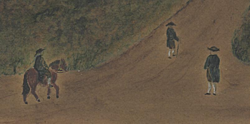 1961.0347 A Drawing, Detail 3