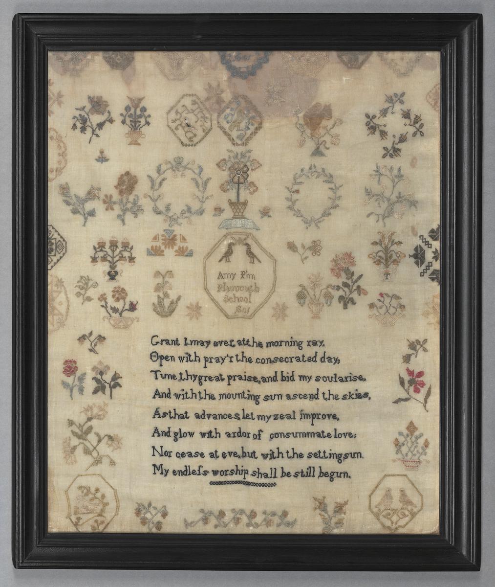 1961.0348 A-C Sampler and Frame