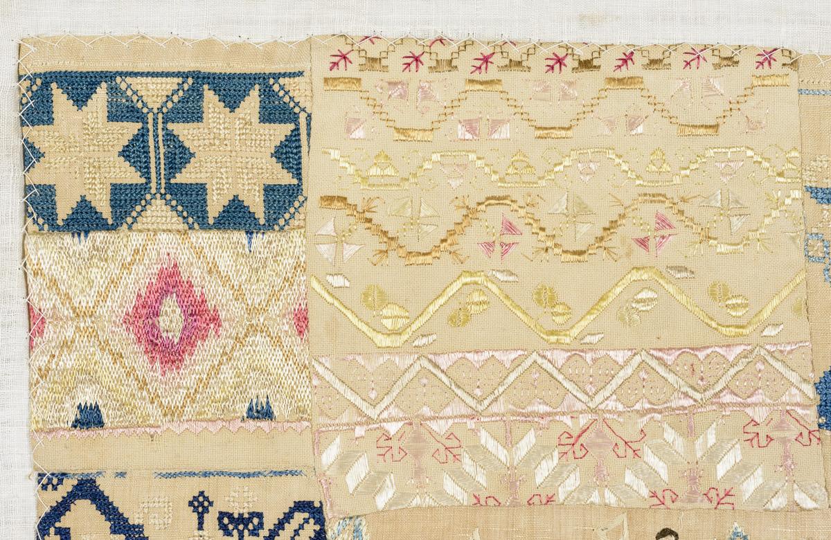 1961.0356 Sampler, detail 4