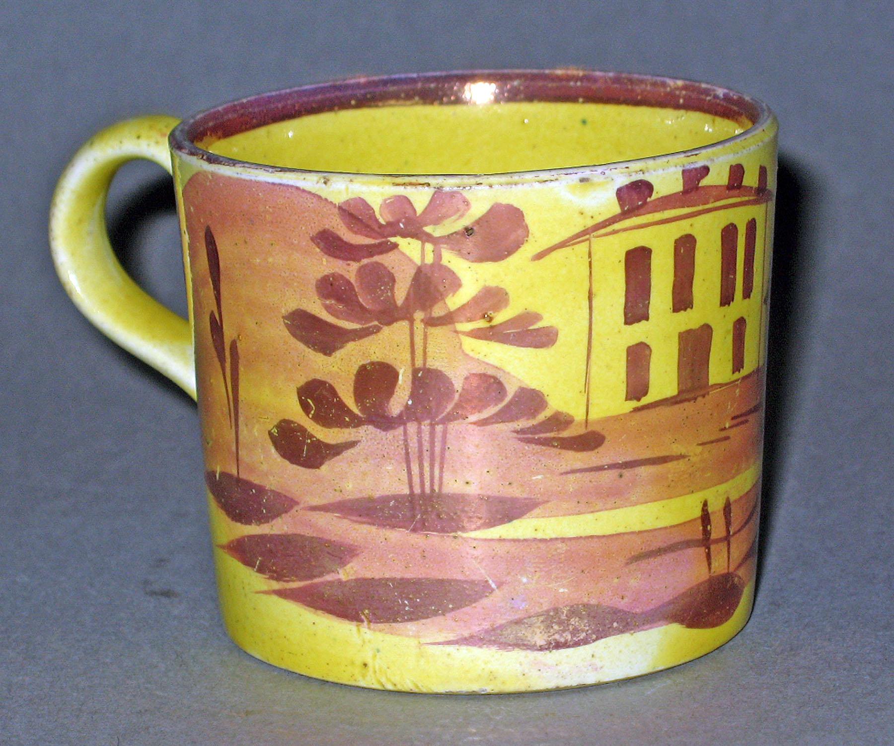 1961.0380 Lusterware Children's Mug