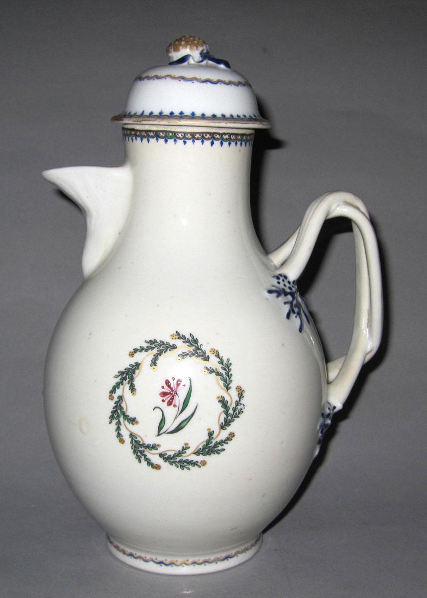 1961.0384 A,B Porcelain ewer