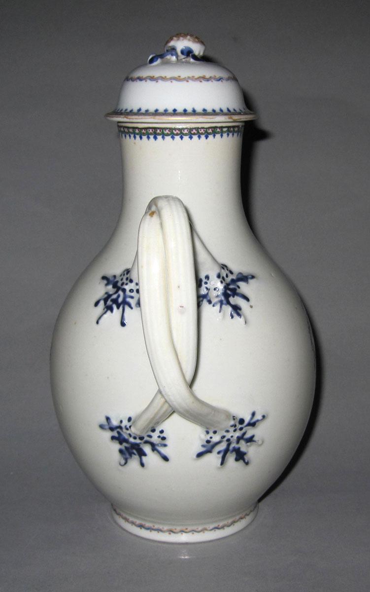 1961.0384 A,B Porcelain ewer handle