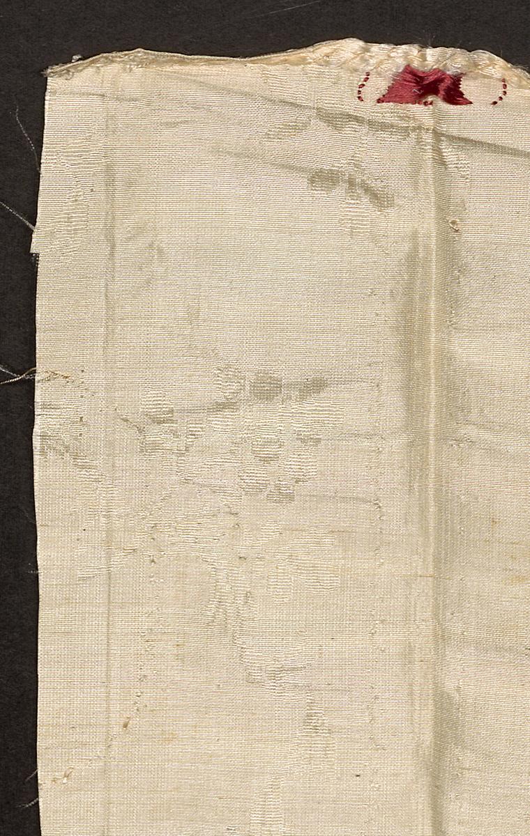 1955.0003.012 Textile Fragment, Verso Detail 2