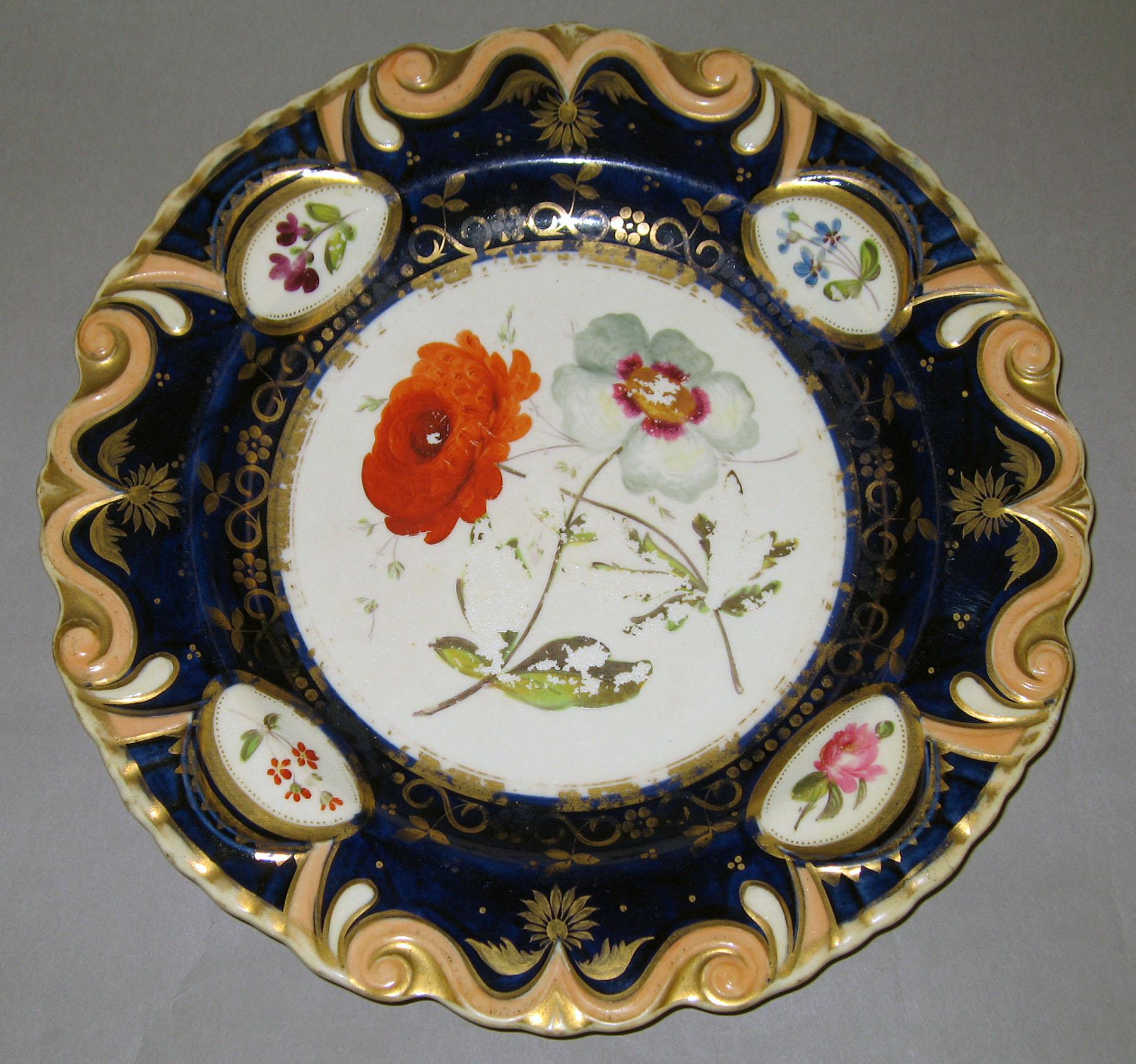 1961.0386.020 Bone-china plate