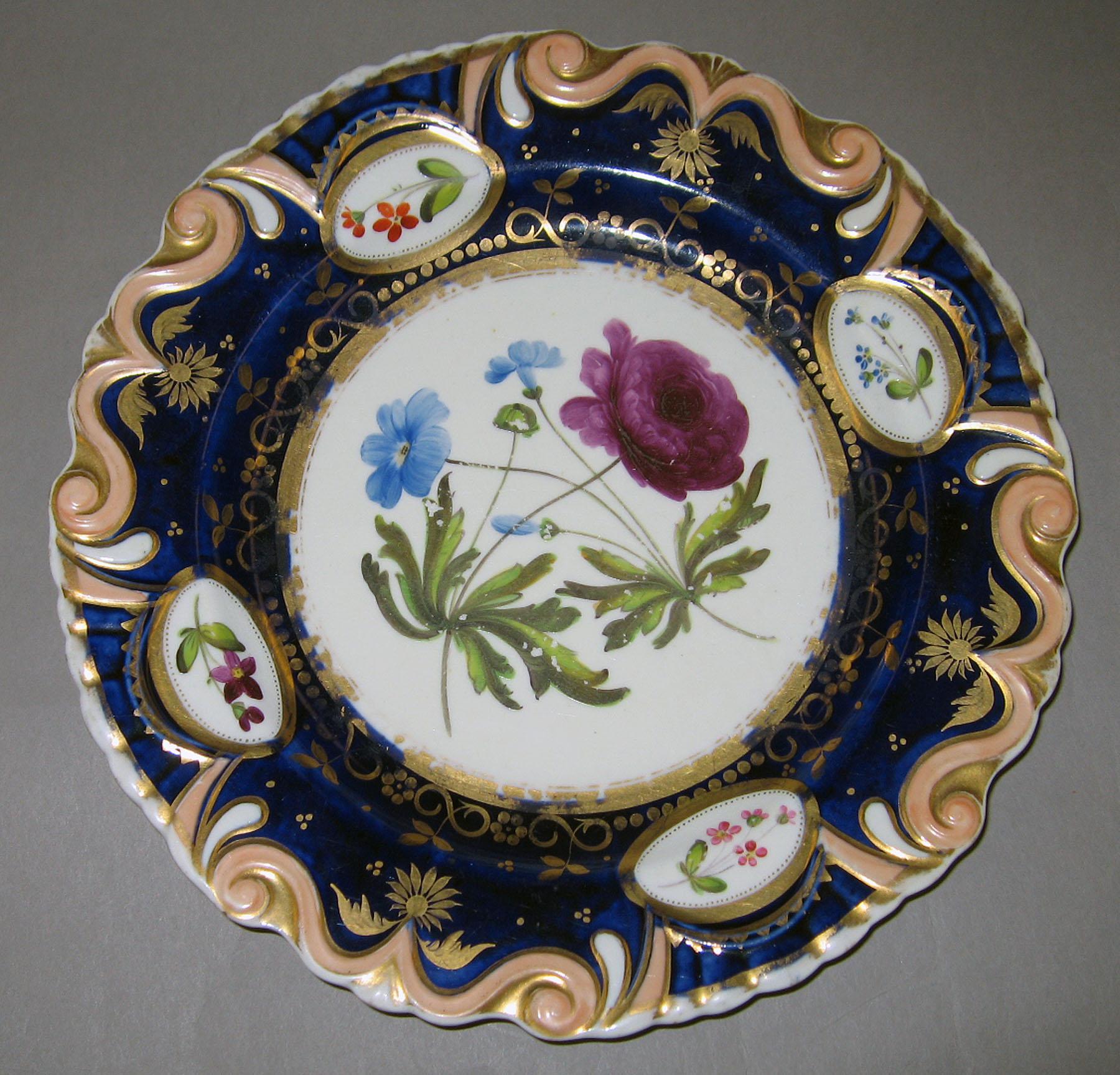 1961.0386.021 Bone-china plate