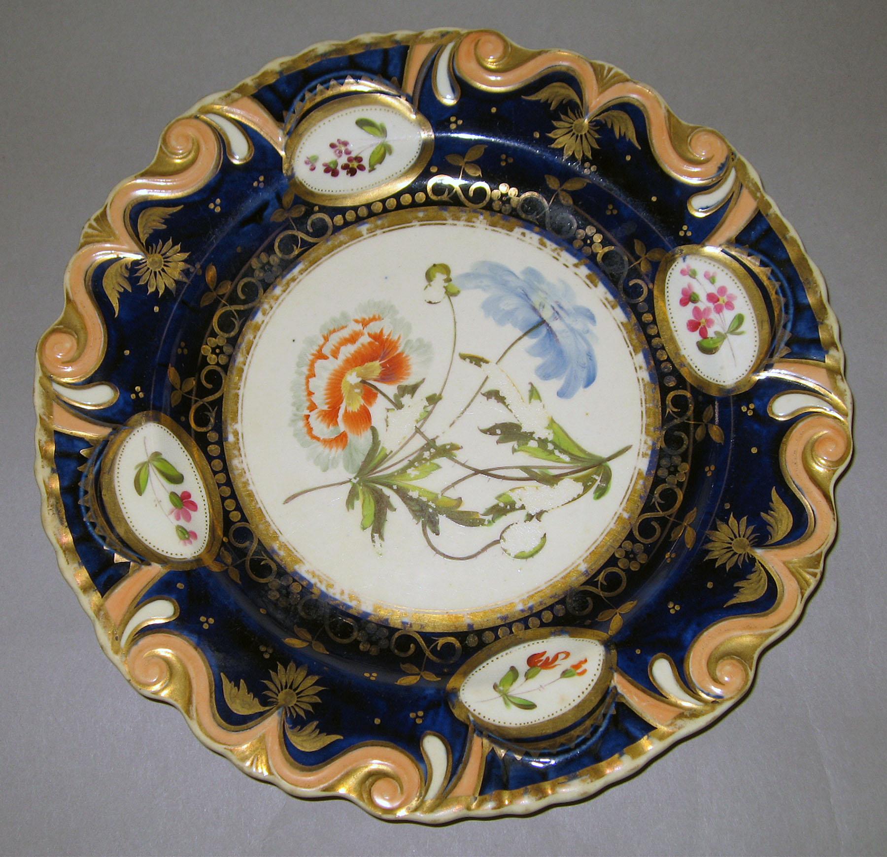 1961.0386.026 Bone-china plate