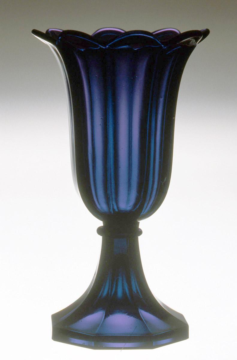 1961.0390.001 Lead glass celery glass