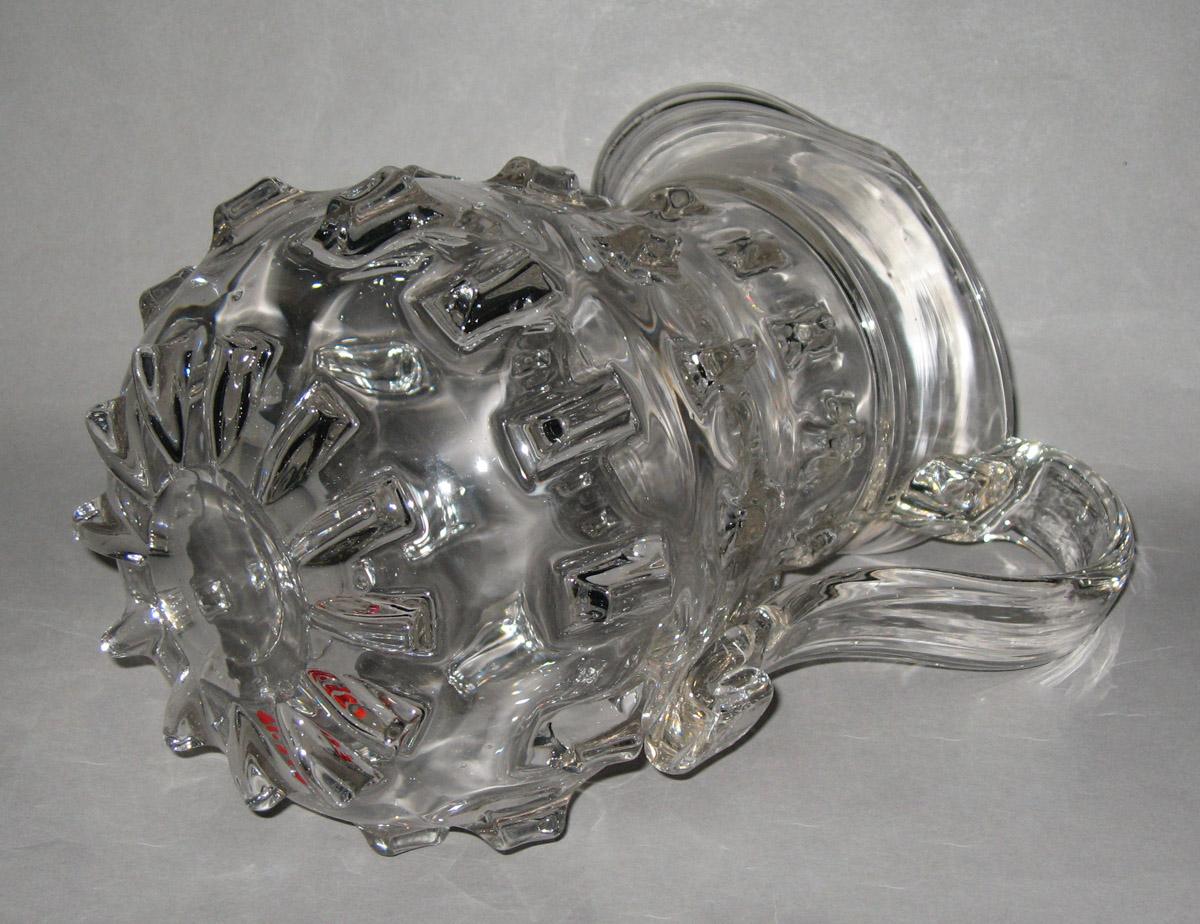 1961.0393 Glass jug or pitcher (bottom)