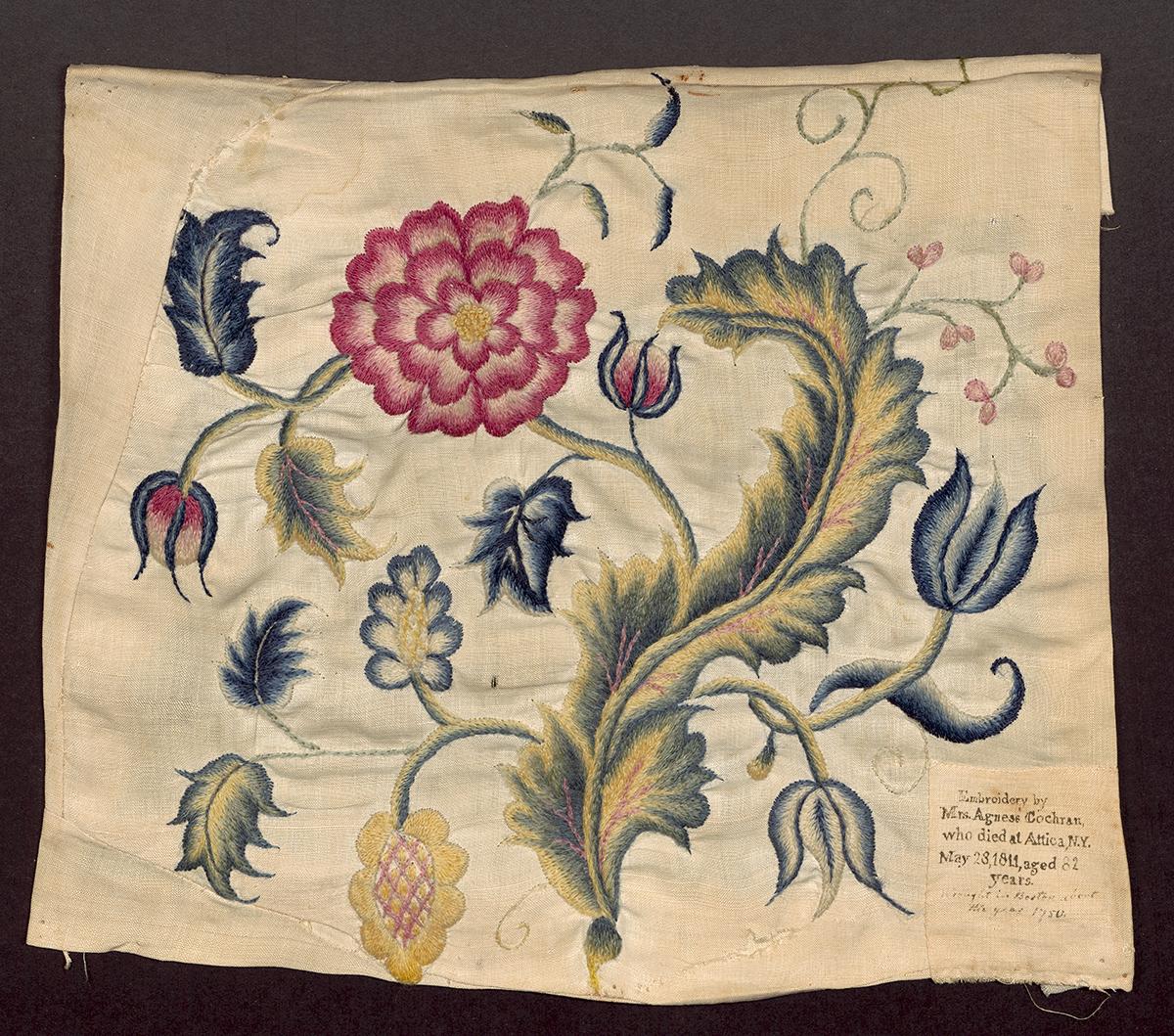1961.0404 Crewelwork Fragment