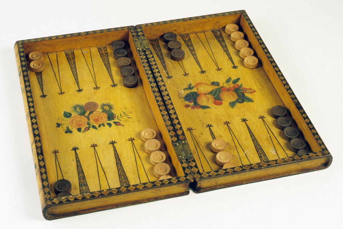 1961.0406 Backgammon Board