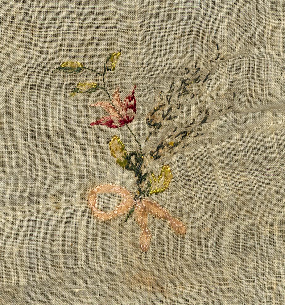 1955.0003.018 Textile Fragment, Verso Detail
