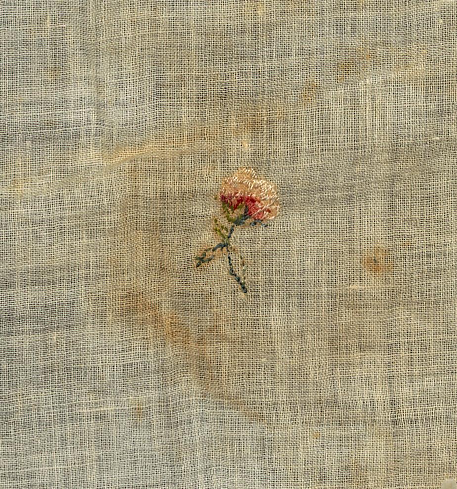 1955.0003.018 Textile Fragment, Verso Detail 2