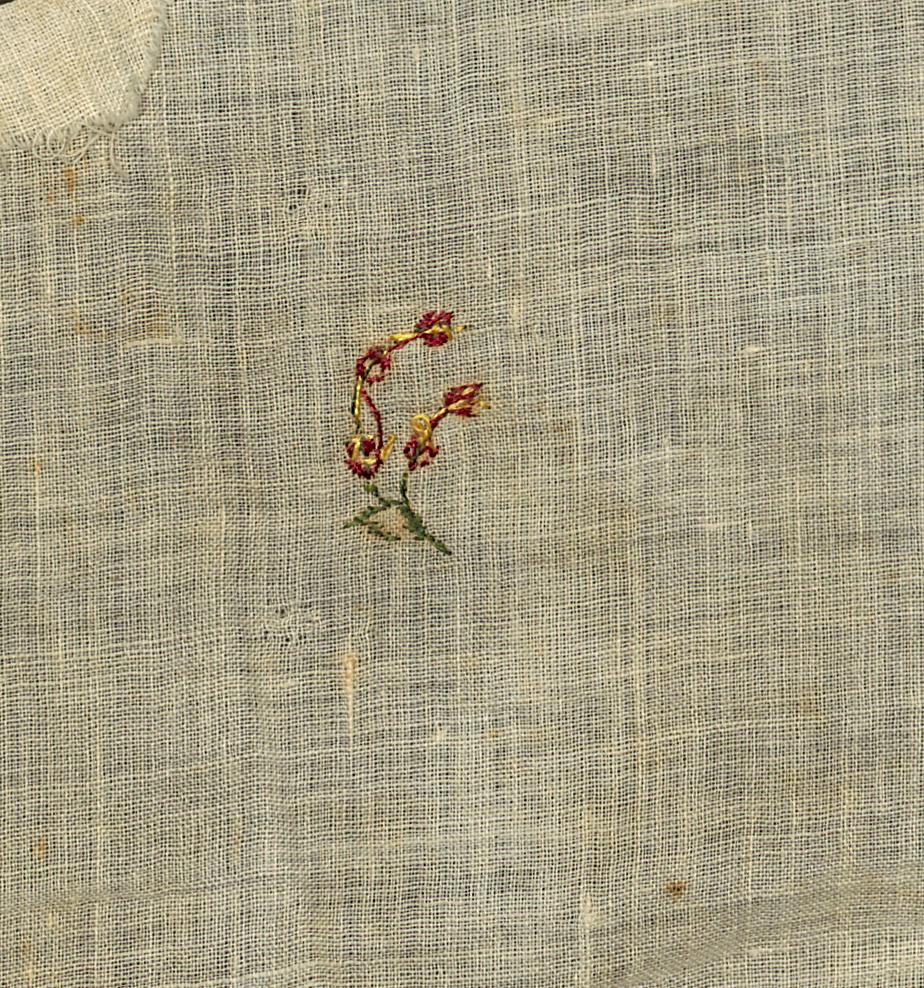 1955.0003.018 Textile Fragment, Verso Detail 3