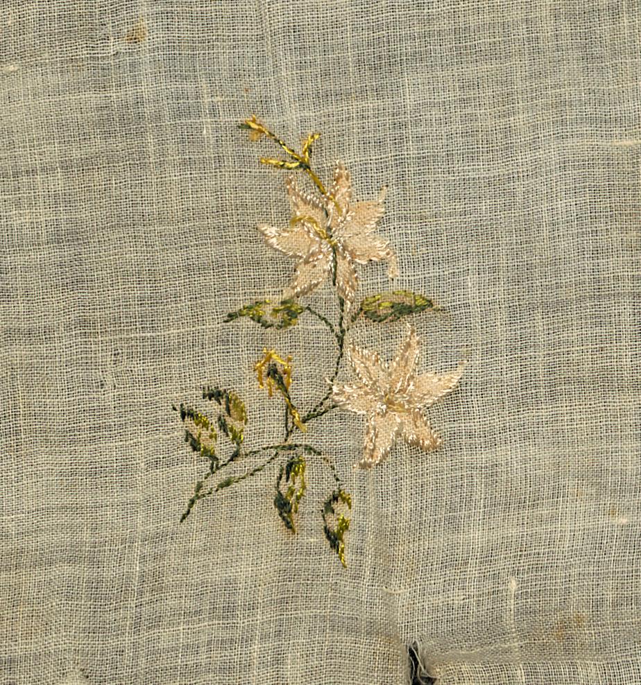 1955.0003.018 Textile Fragment, Verso Detail 4