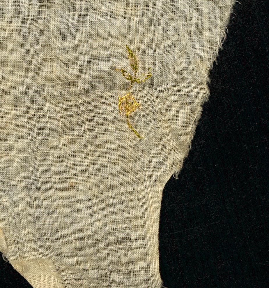 1955.0003.018 Textile Fragment, Verso Detail 5