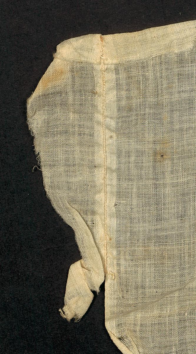 1955.0003.018 Textile Fragment, Verso Detail 6