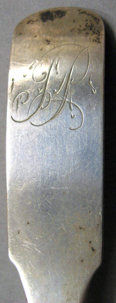 1961.0427.001 Silver Spoon engraving