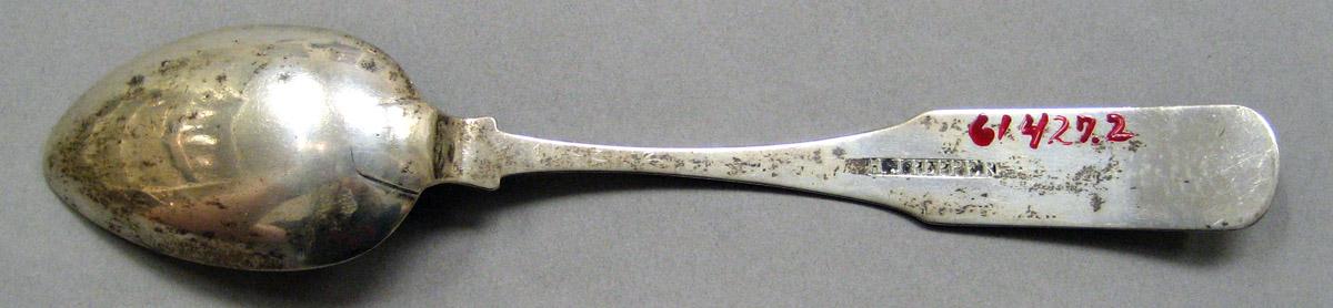 1961.0427.002 Silver Spoon underside