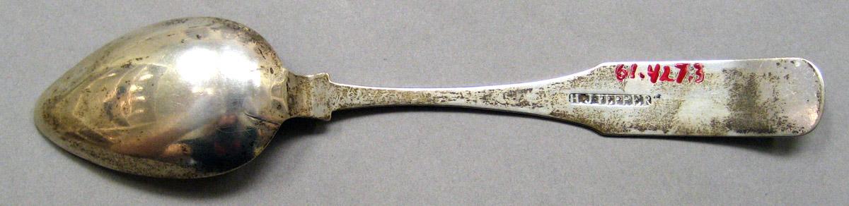 1961.0427.003 Silver Spoon underside