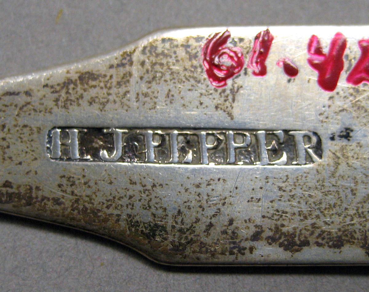 1961.0427.003 Silver Spoon mark