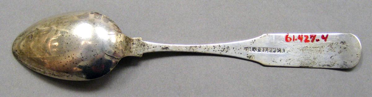 1961.0427.004 Silver Spoon underside