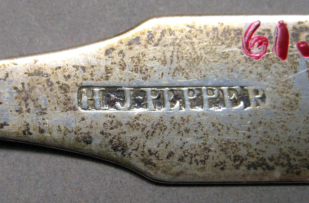 1961.0427.005 Silver Spoon mark