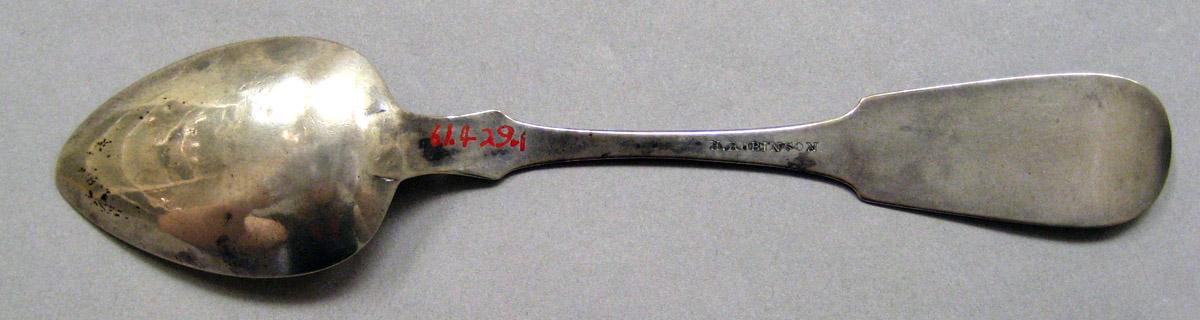 1961.0429.001 Silver Spoon underside