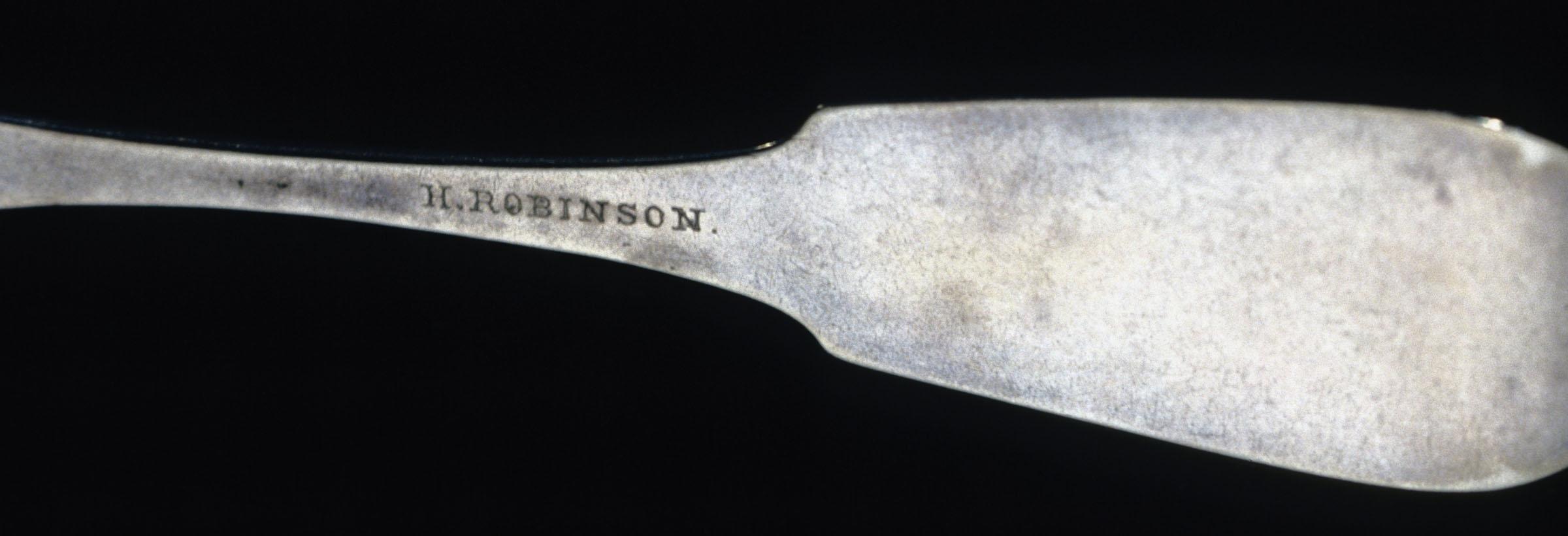 1961.0429.001 Spoon, Teaspoon, detail 1