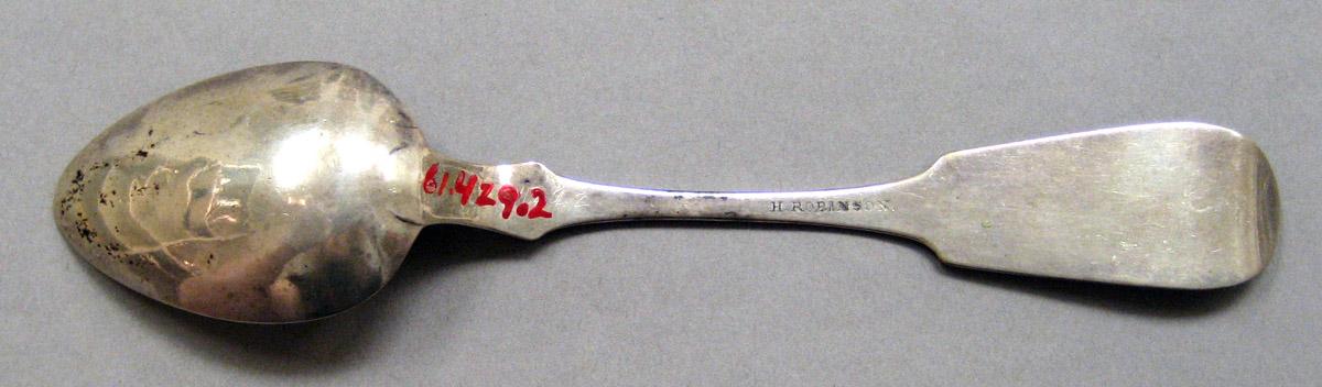 1961.0429.002 Silver Spoon underside