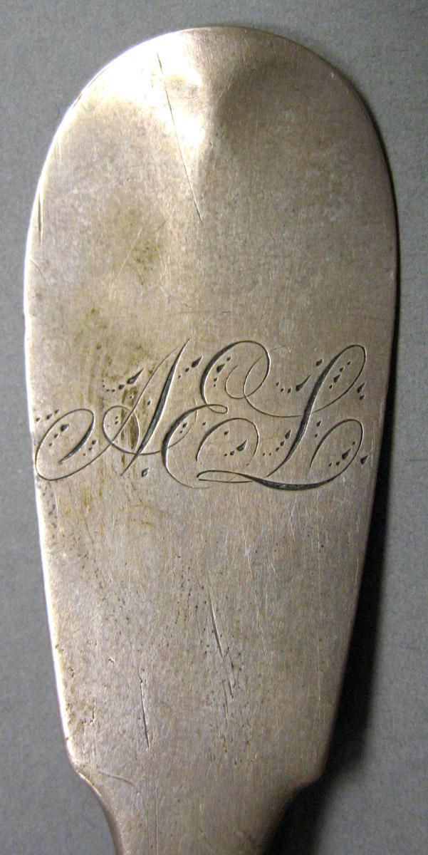 1961.0430 Silver Spoon engraving