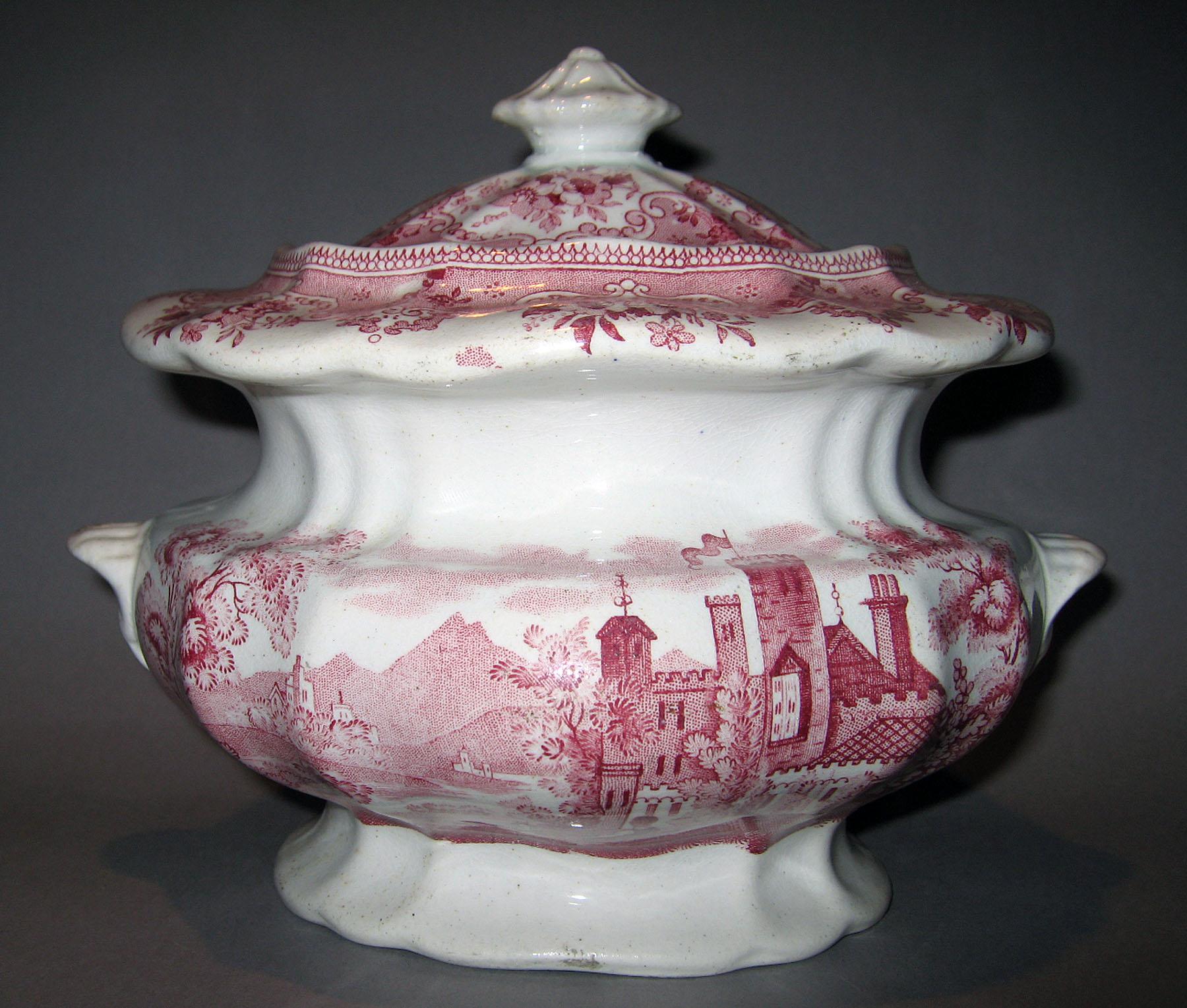 1961.0453 Earthenware sugar bowl