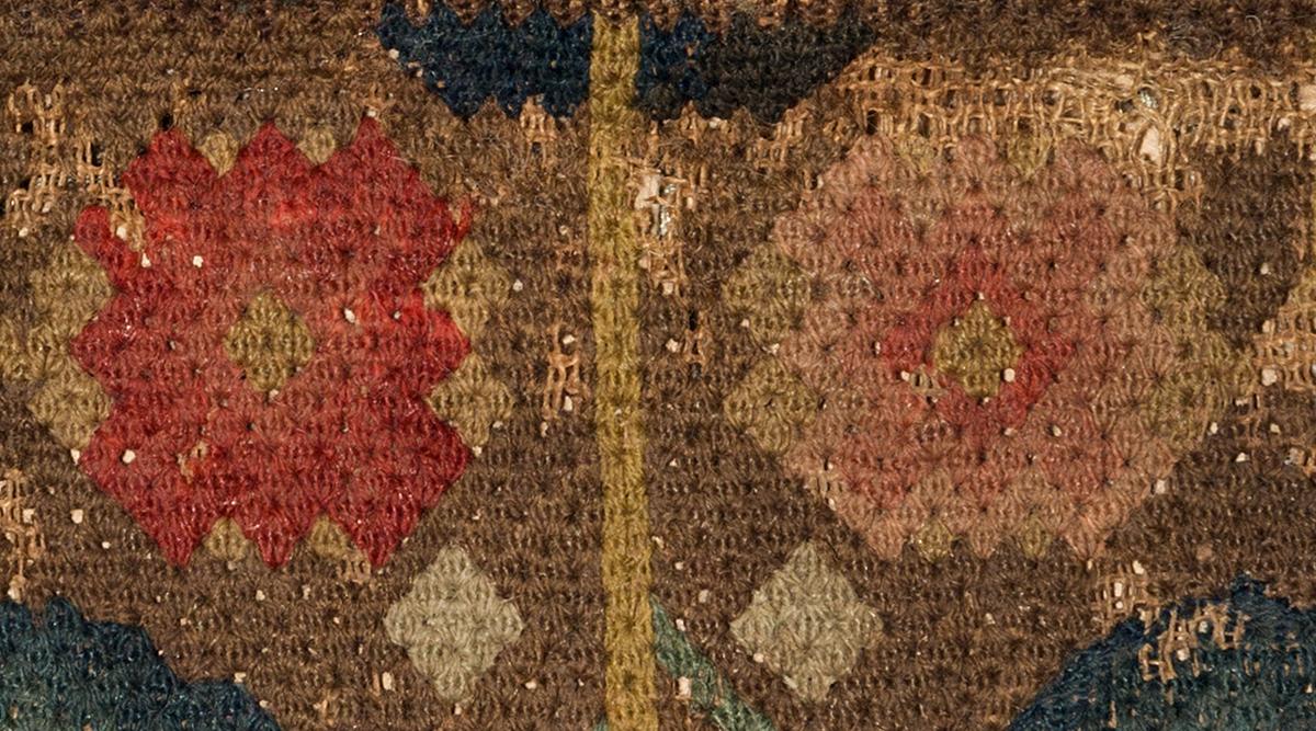 1961.0462 Pocketbook, Pattern Detail 10