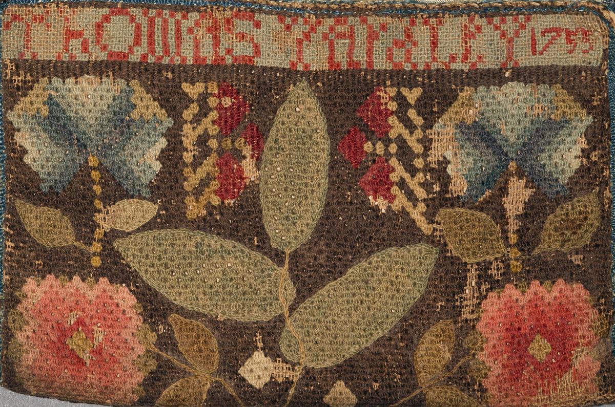 1961.0462 Pocketbook, Inside Detail 3