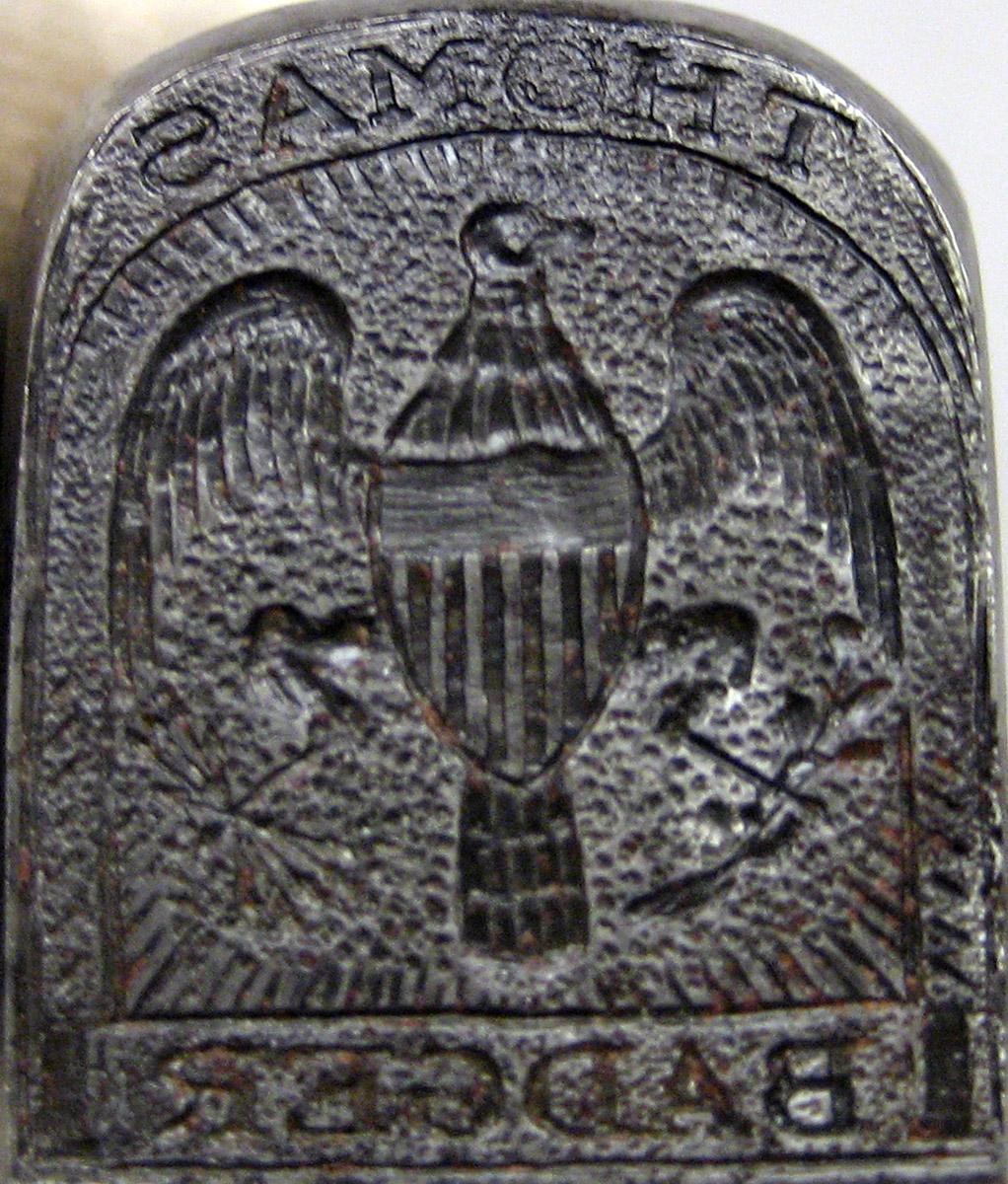 1961.0463 Name stamp (mark)