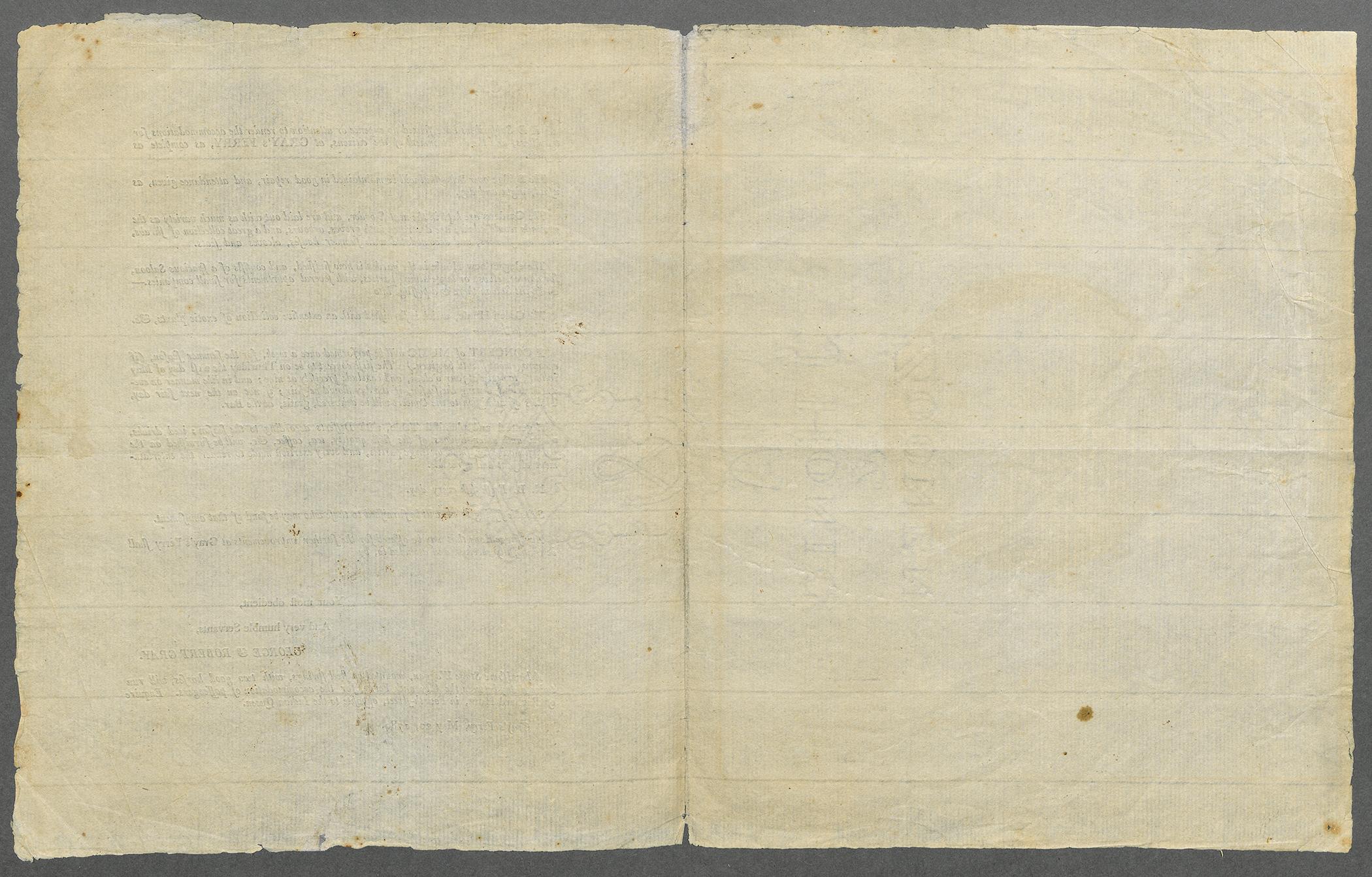 1961.0480 Broadside, view 2, pages 2 and 3