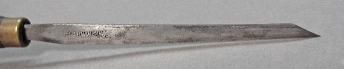 1961.0493.034, Burin, blade