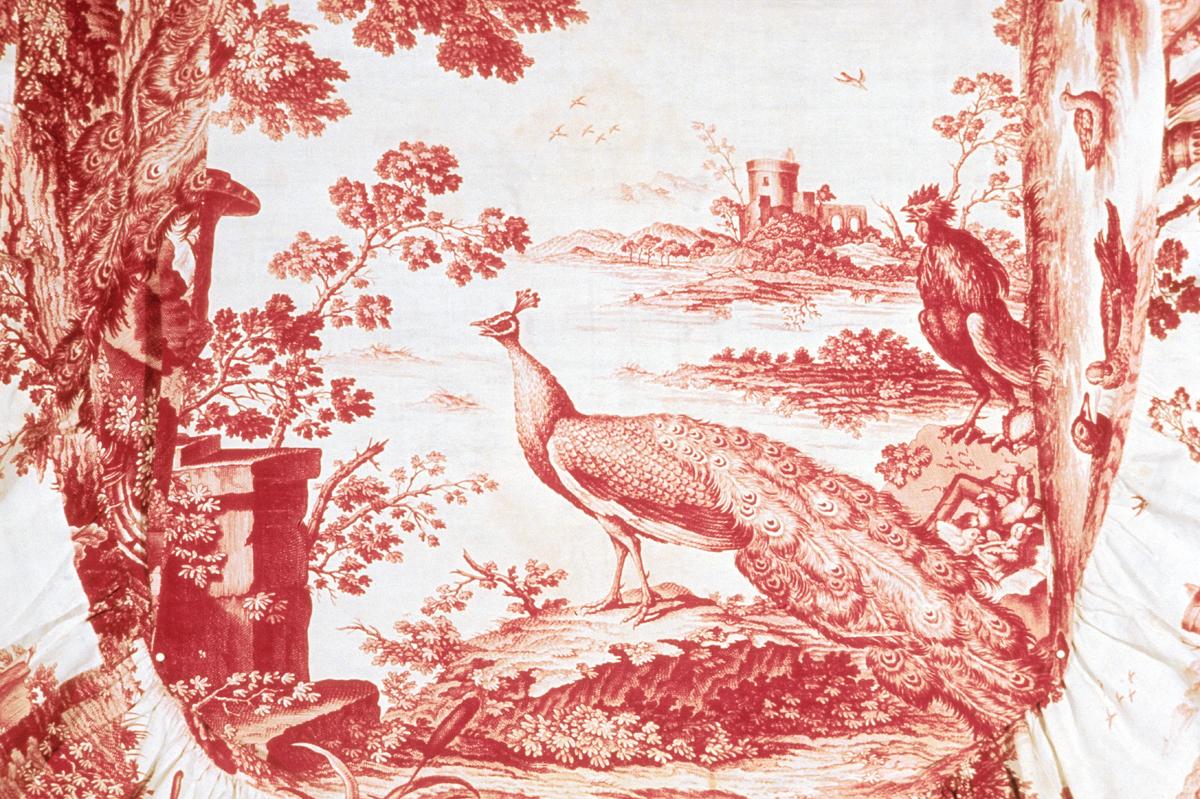 T150 textile, printed design repeat