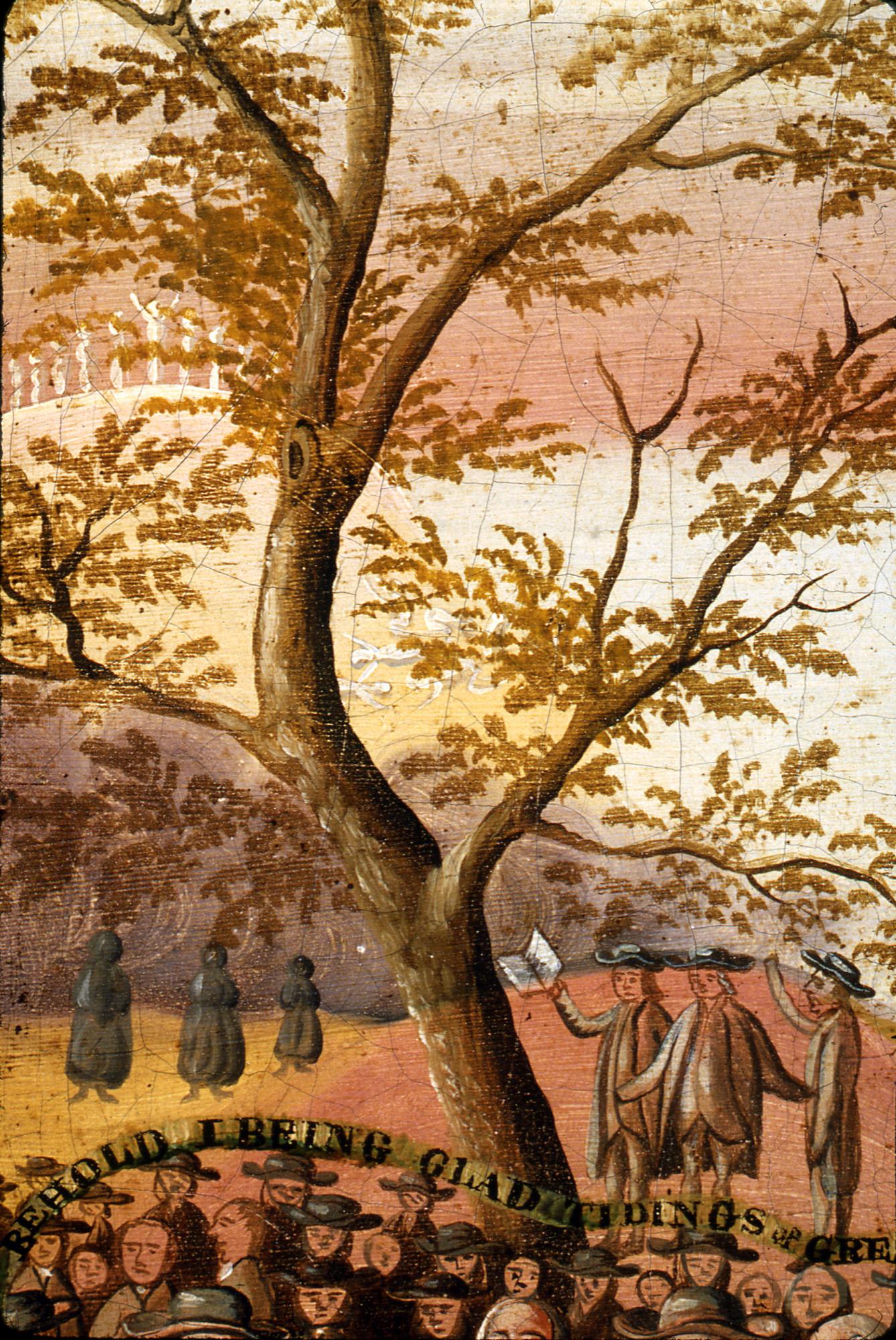 1961.0501 Painting tree detail