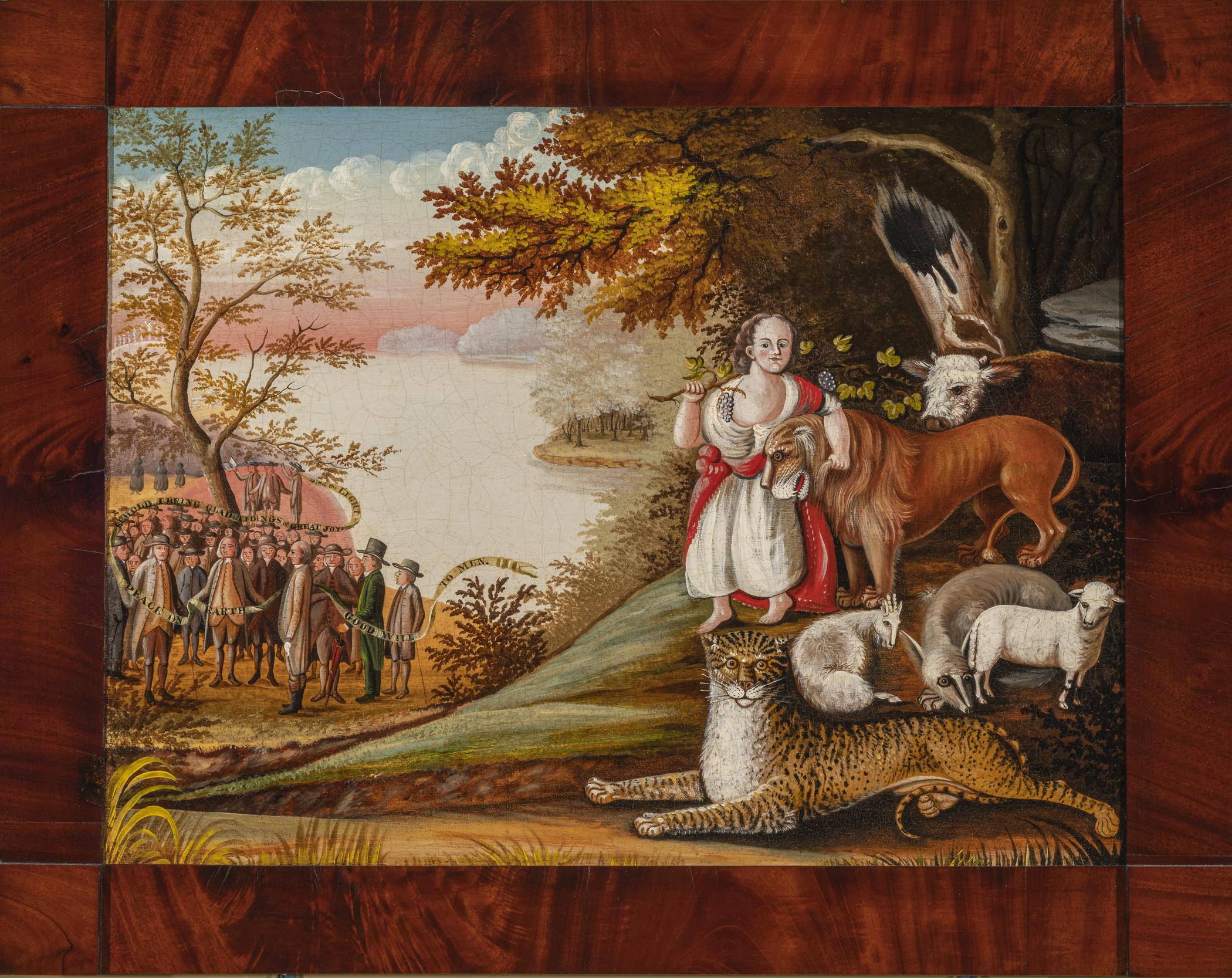 1961.0501 A Painting, B Frame