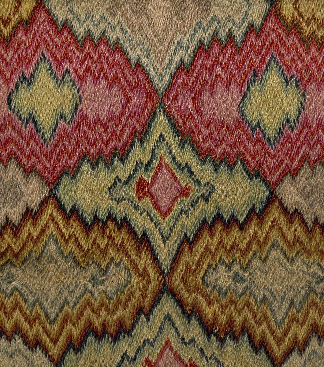 1961.0506 Pocketbook, Pattern Detail