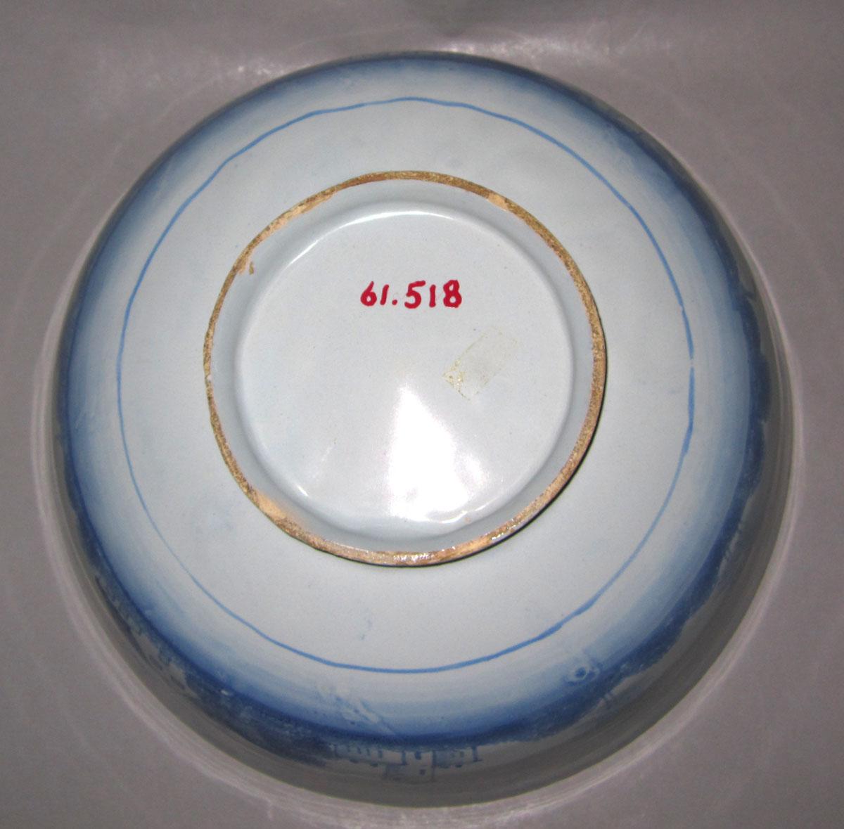 1961.0518 Delft bowl underside