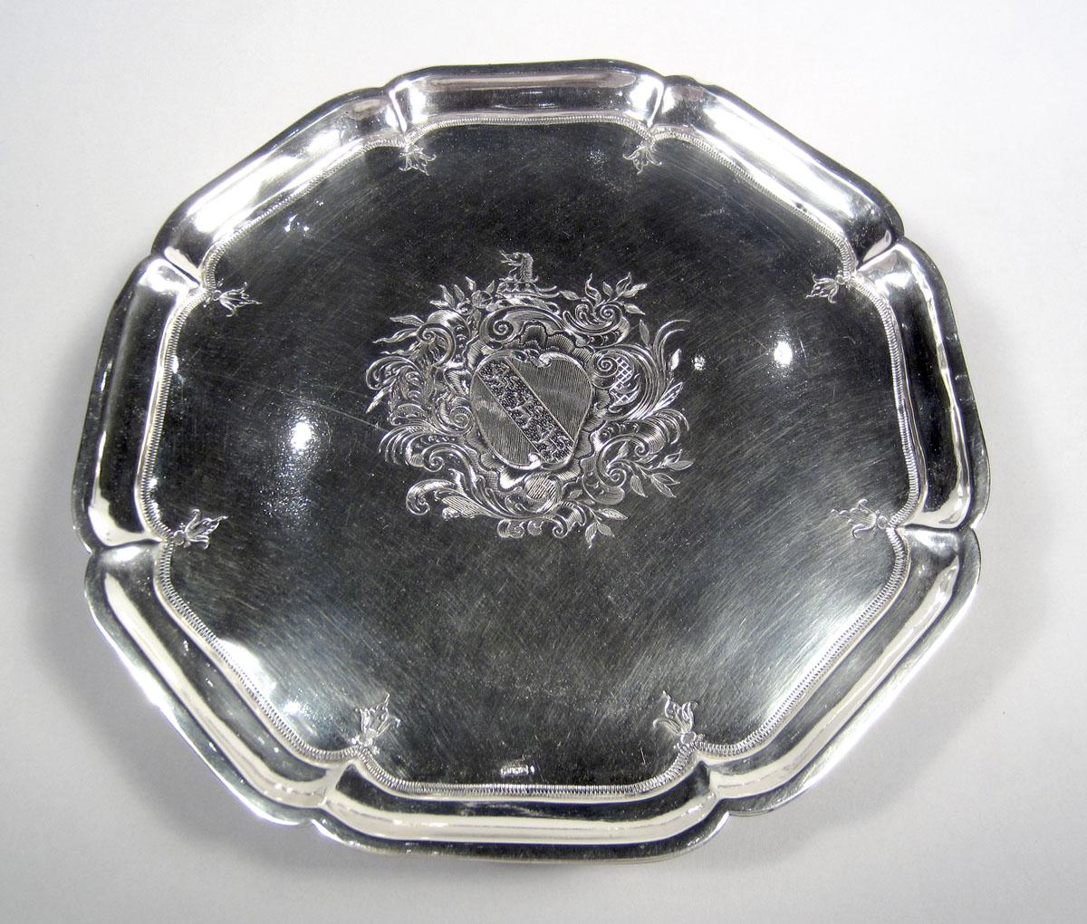 1961.0520 Silver Salver upper surface