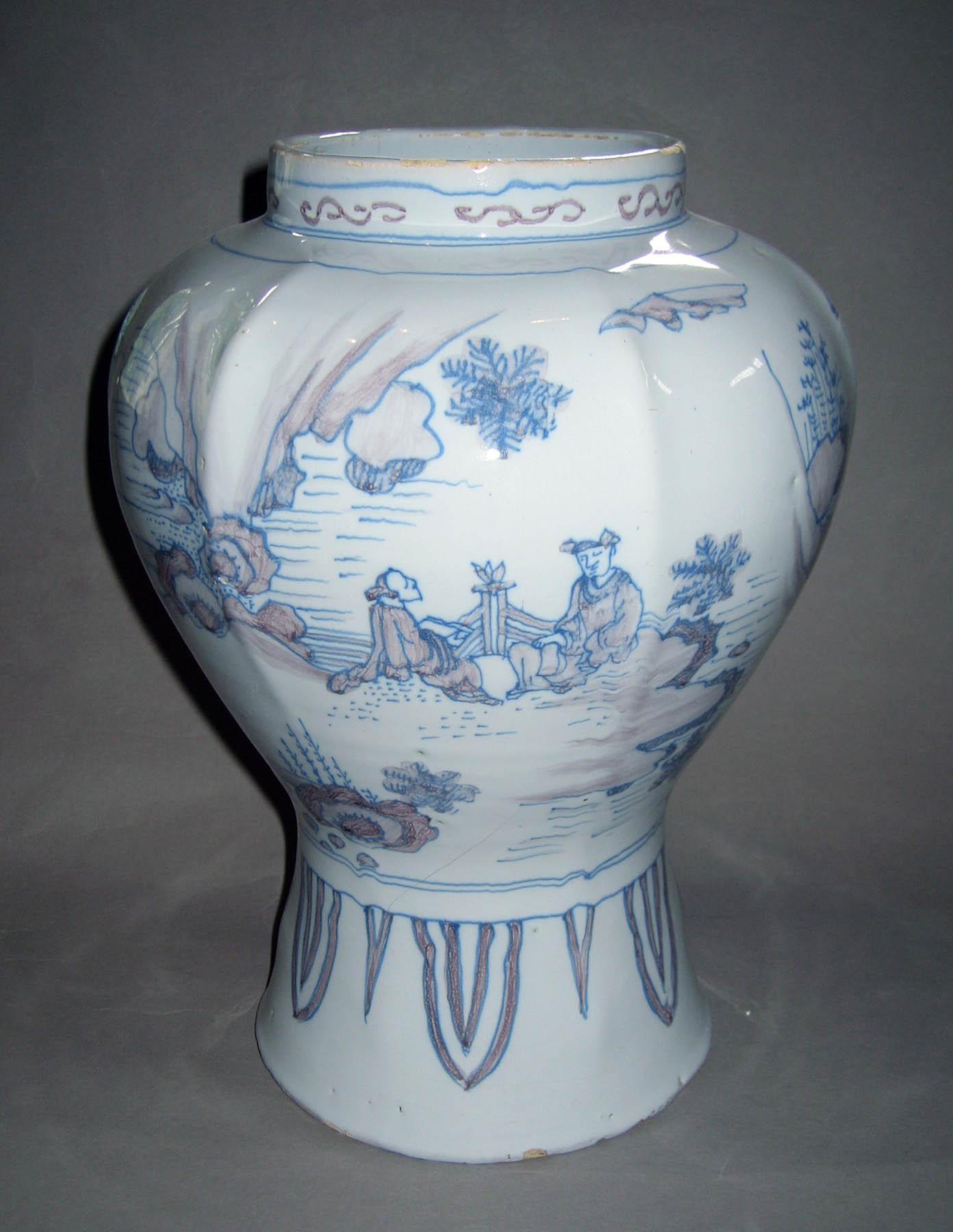 1961.0535 Earthenware vase (view 3)