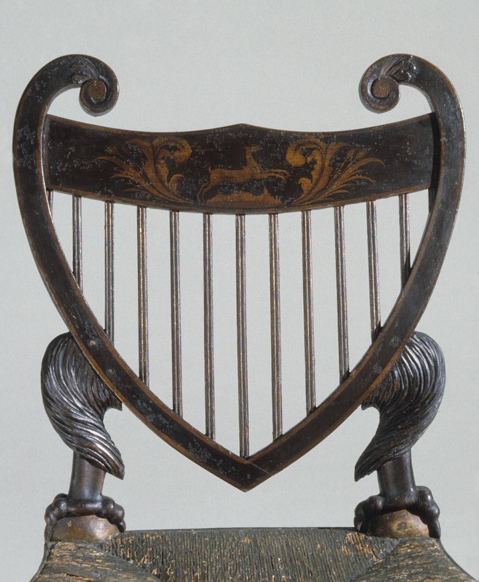 1952.0050.001 Chair, detail, back