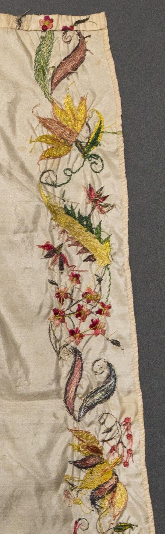 1955.0018.003 Apron, reverse, detail 2