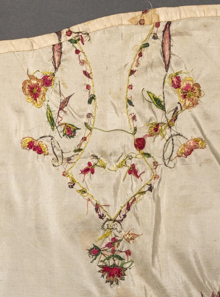 1955.0018.003 Apron, reverse, detail 7